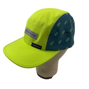 Himali Coil Boulder Hat in Antifreeze Adjustable Green Blue